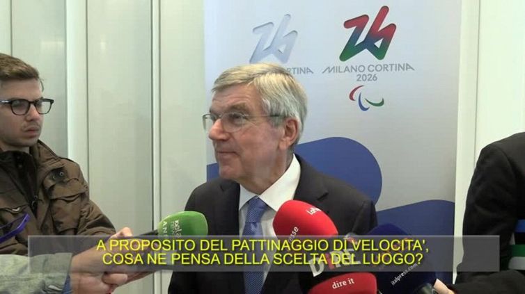 Milano-Cortina, Bach (Cio): "Supporto a scelta pattinaggio a Rho"