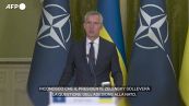Stoltenberg a Kiev, "il futuro dell'Ucraina e' nella Nato"