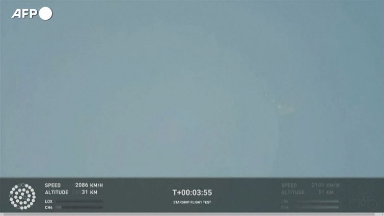 La nave spaziale Starship di SpaceX esplode in volo per motivi di sicurezza