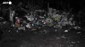 Ucraina, case distrutte dagli attacchi russi nella regione di Kharkiv