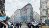 Clima di gioia a Napoli, alcuni tifosi gia' festeggiano in centro