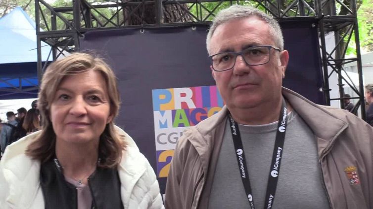 I genitori di Lorenzo Parelli al Concertone: "Emozione fortissima"