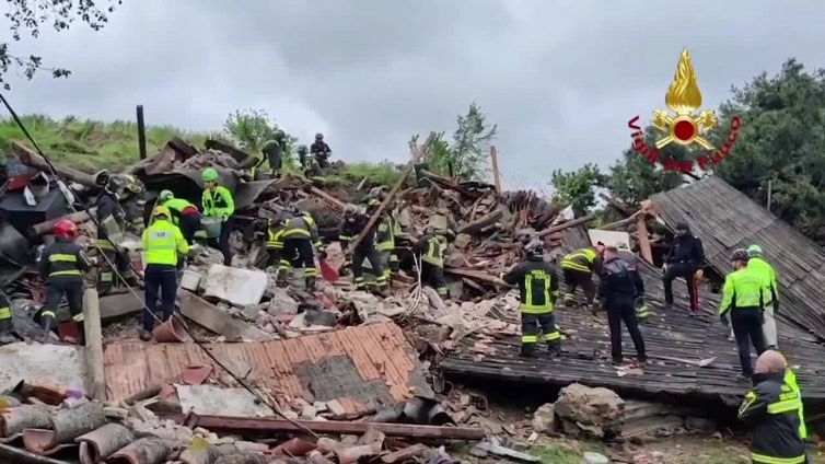 Maltempo, crolla casa nel Bolognese: morto un uomo di 78 anni