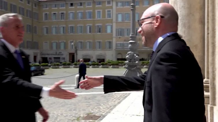 Fontana incontra alla Camera lo Speaker del Congresso Usa