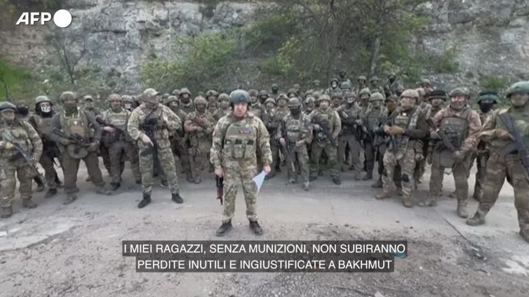 Ucraina, Prigozhin: "Wagner si ritirera' da Bakhmut il 10 maggio"
