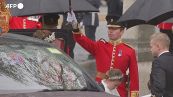 Incoronazione Carlo III, l'arrivo di William e Kate a Westminster