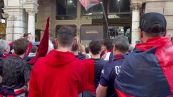 Genoa promosso in serie A, la festa dei tifosi