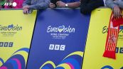 Eurovision, i concorrenti sfilano sul Turquoise Carpet
