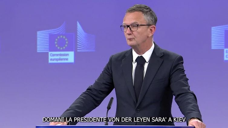 Giornata dell'Europa, domani Von der Leyen a Kiev