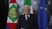 Mattarella: "All'Italia servono tolleranza, confronto e rispetto"