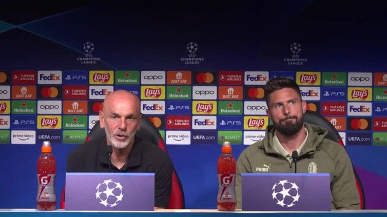 Champions, Pioli: "Mai detto che l'Inter è favorita. Lo è per gli altri"