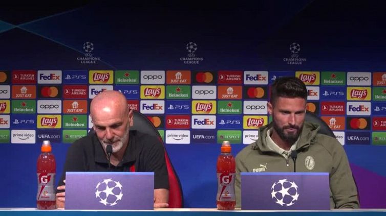 Champions, Giroud: "Non sarà sfida tra me e Lautaro Martinez"