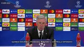 Champions League, Ancelotti: "Soddisfatti, ma al ritorno ripetere la prestazione"