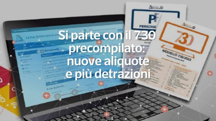 Si parte con il 730 precompilato: nuove aliquote e piu' detrazioni