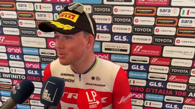 Giro d'Italia, il vincitore di tappa Pedersen: "Grazie a chi ha reso possibile quest'impresa"