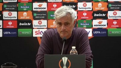 Roma - Bayer leverkusen, Mourinho: "Il gol ci dà un piccolo vantaggio"