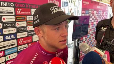 Giro d'Italia, Jonathan Milan: "Tappa importante, in salita ho sofferto"