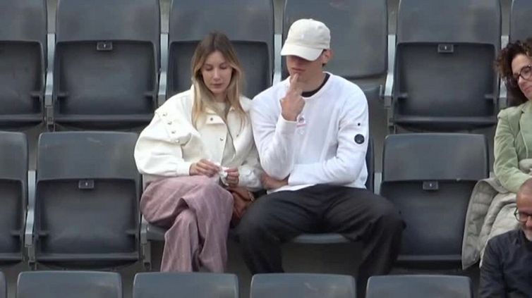 Internazionali d'Italia, Mourinho e Bove al Foro Italico