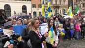 Zelensky a Roma, ucraini cantano "Bella Ciao" in attesa del presidente