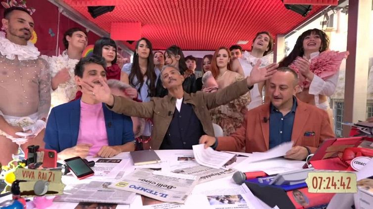Caso Fazio, anche Fiorello dice la sua a "Viva Rai2!"