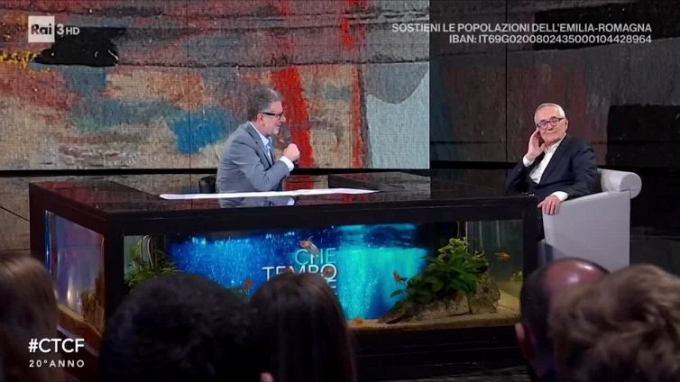 Che tempo che fa, Bellocchio: "A 83 anni mi piace ancora fare il cinema"