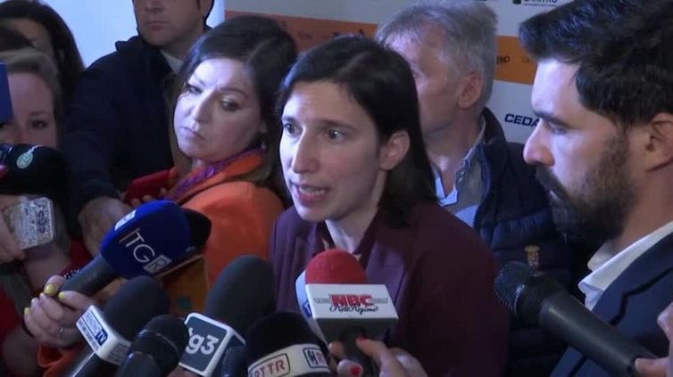 La Segretaria del PD Elly Schlein al Festival dell'Economia di Trento