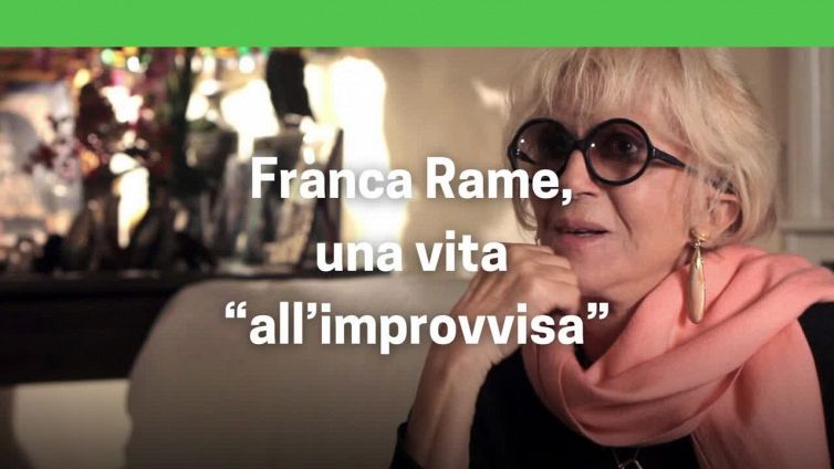 Franca Rame, una vita "all'improvvisa"