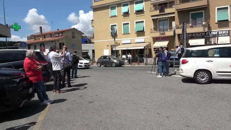 Papa Francesco, l'arrivo al Gemelli