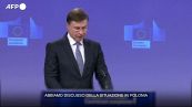 Polonia, Dombrovskis: "Avviata procedura di infrazione per legge su influenze russe"