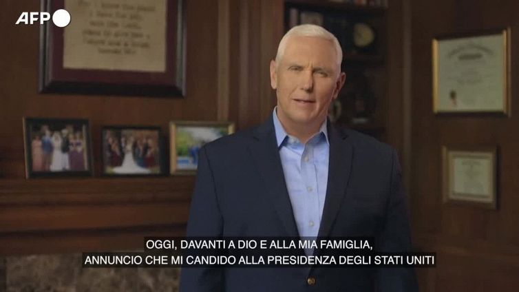 Stati Uniti, Pence si candida alla Casa bianca