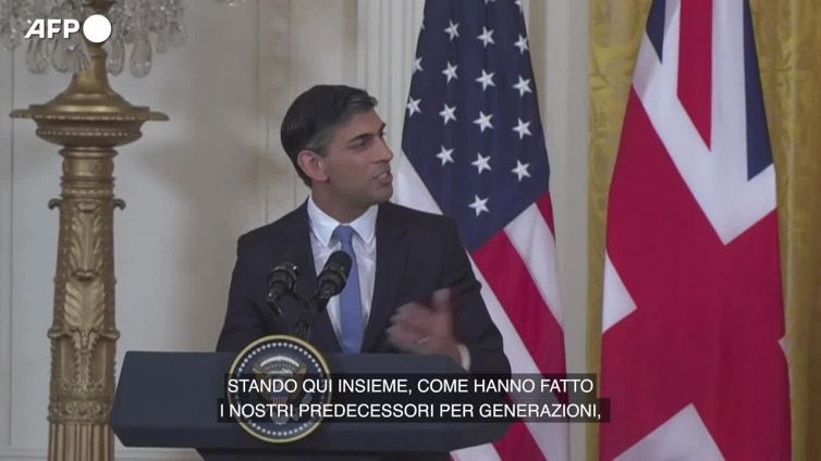Sunak: "Con Usa una nuova intesa economica per nuova era"