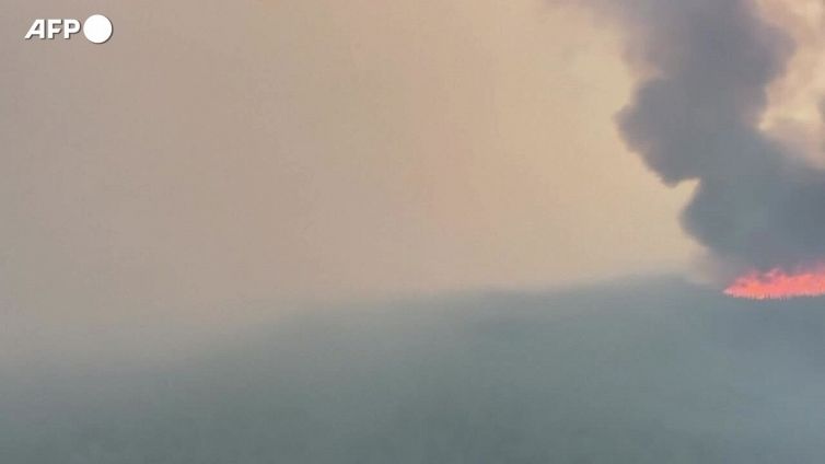 Incendi in Canada, il rogo nei boschi presso la cittadina di Tumbler Ridge