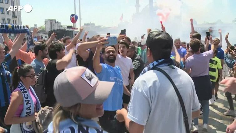 Istanbul, Champions: la musica mette d'accordo i tifosi di Inter e City