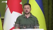 Ucraina, Zelensky: "Azioni di controffensiva in corso al fronte"