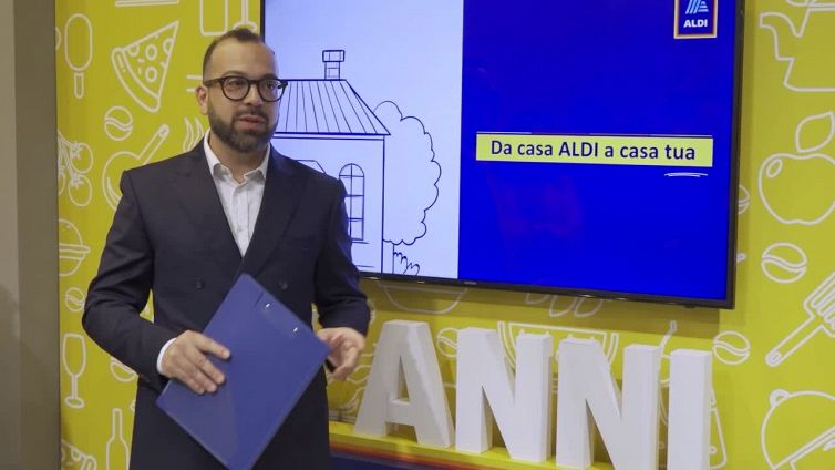 Aldi celebra 5 anni in Italia con 160 punti vendita