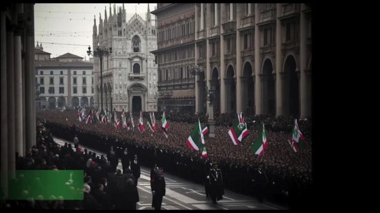 Berlusconi, come l'Intelligenza artificiale aveva immaginato il funerale
