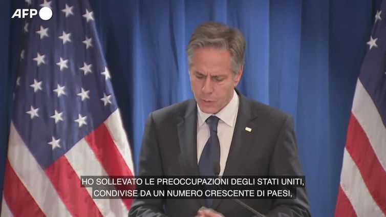 Taiwan, Blinken: "Gli Stati Uniti non ne sostengono l'indipendenza"