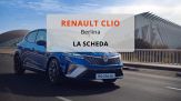 Renault Clio: dimensioni, motore, pneumatici e scheda tecnica