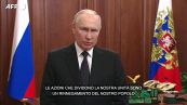 Putin: "Siamo stati pugnalati alle spalle"