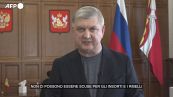 Russia, il governatore della regione di Voronezh: "Nessuna scusa per i ribelli"