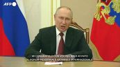Putin appare nel primo discorso video dopo la rivolta del gruppo Wagner