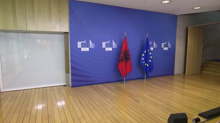 Ue, Von der Leyen riceve il primo ministro albanese