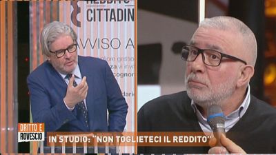 In studio: "Non toglieteci il reddito"