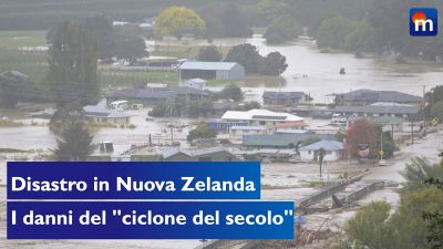 Nuova Zelanda in ginocchio: le immagini del "ciclone del secolo"