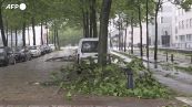 Maltempo, la tempesta Poly si abbatte sull'Olanda: forti disagi ad Amsterdam