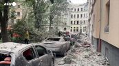 Attacco missilistico russo a Leopoli: quattro morti