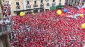 Spagna, la folla riempie Pamplona per la festa di San Firmino