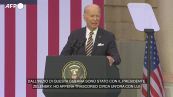 Ucraina, Biden: "Nessun cedimento nel sostegno a Kiev"