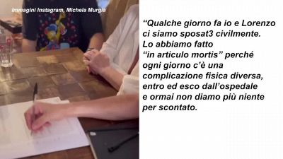Michela Murgia si e' sposata: "Ma non fatemi gli auguri"