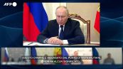 Ucraina, Putin: "Risponderemo all'attacco al ponte della Crimea"